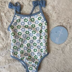 Little English Floral Swimsuit 24 Month Girl